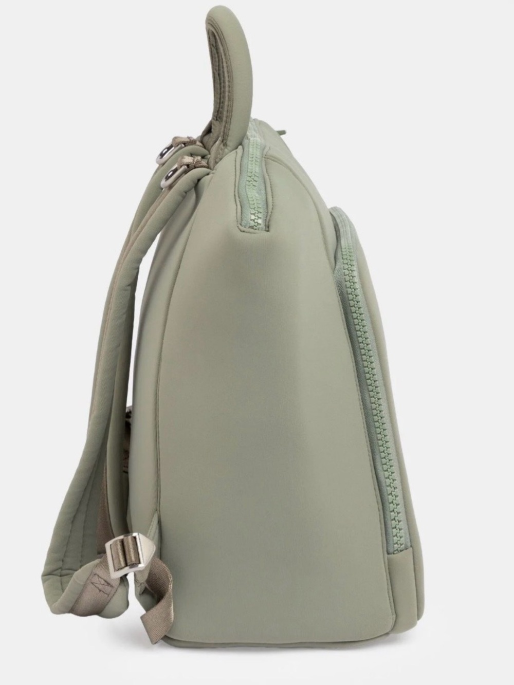 Freshly Picked Seoul Diaper Bag Backpack Neoprene Machine Washable on Olive - Picture 4 of 16